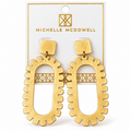 Sloan Gold Statement Earrings