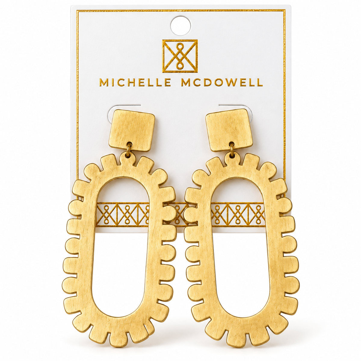 Sloan Gold Statement Earrings