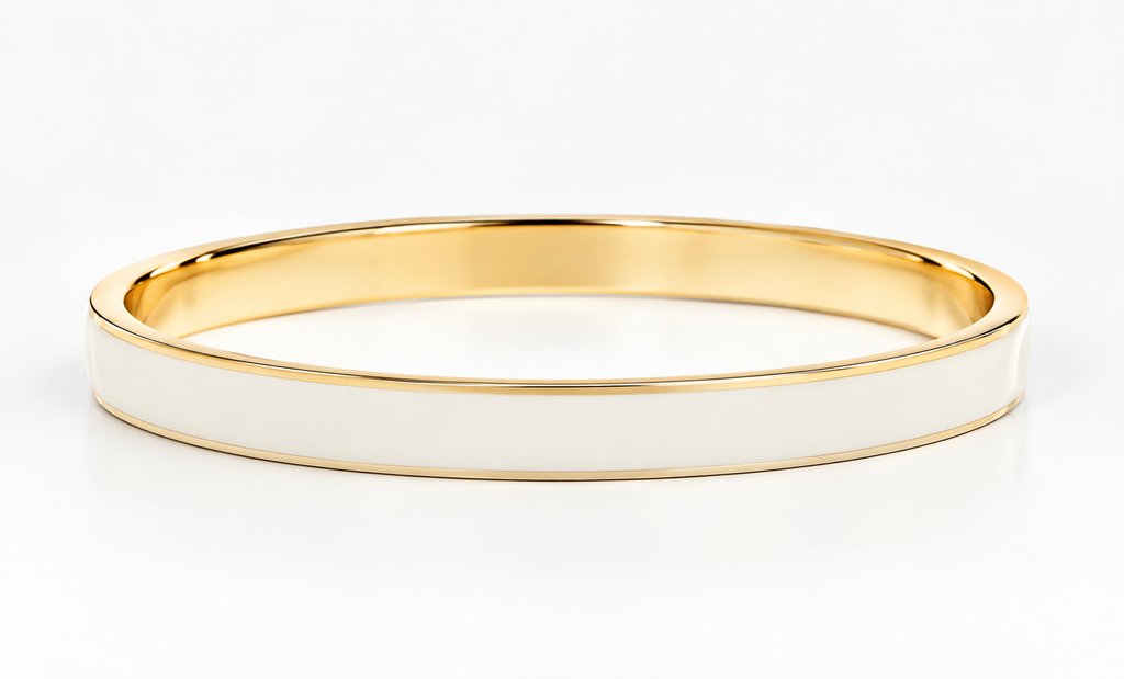 Thin Enamel Bracelet