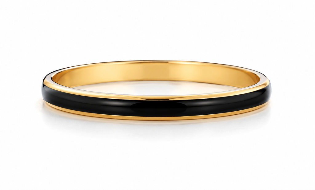 Thin Enamel Bracelet