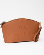 Faux Leather Cosmetic Pouch Bag - 2 COLORS